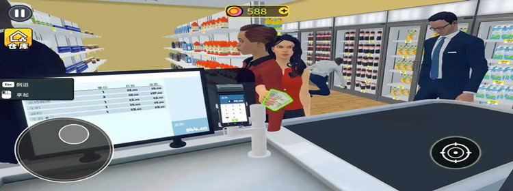 模拟开超市的经营游戏